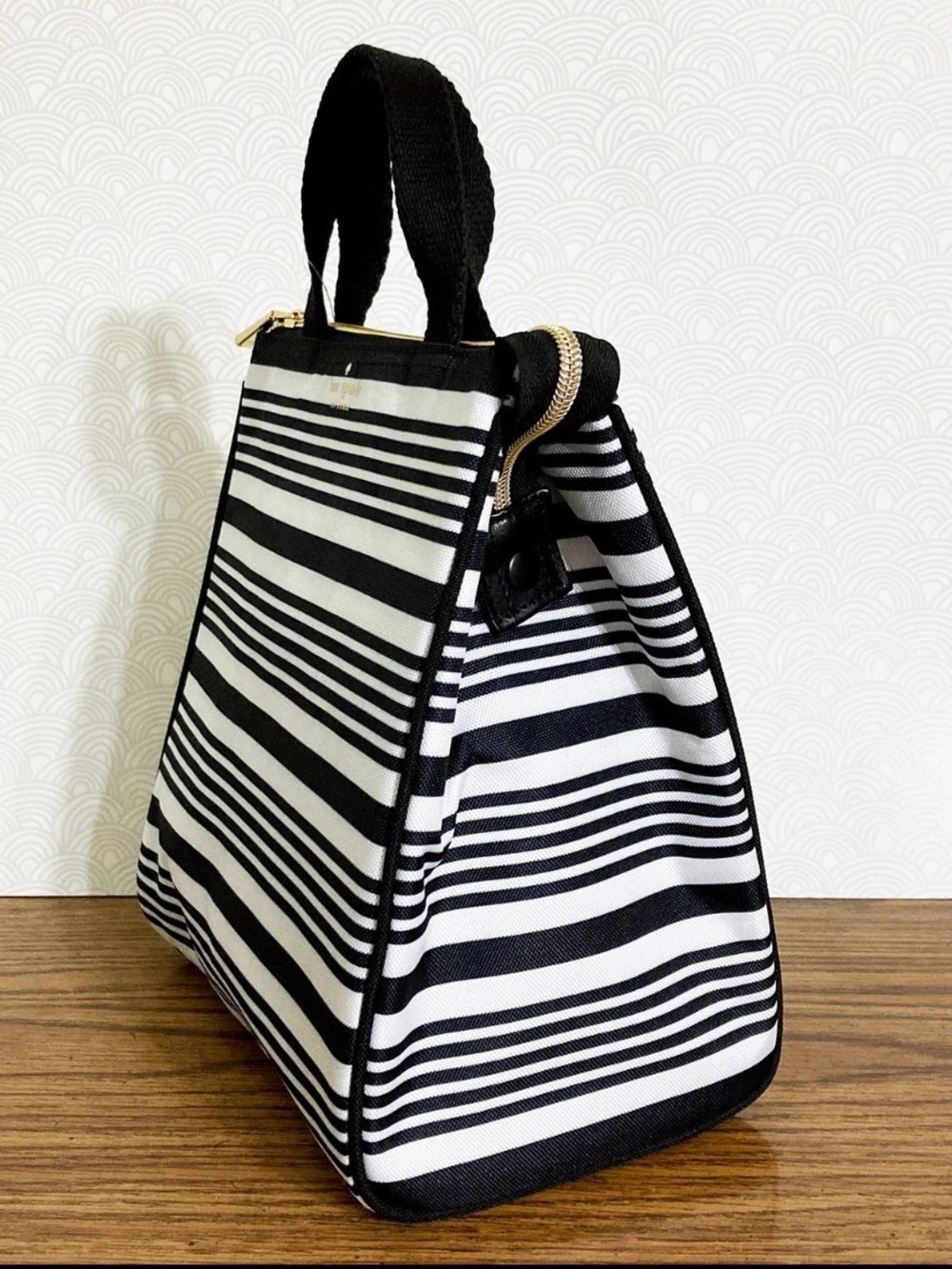 Kate Spade New York “Enchanted Stripe Lunch Bag” Insulated Lunch Bag - NWT - Picture 4 of 7